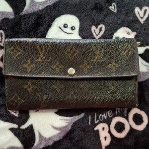 Louis Vuitton Dark Brown Monogram Wallet